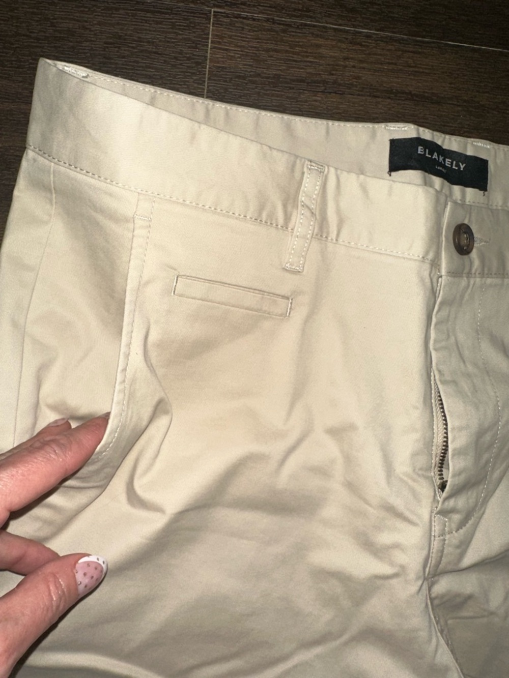 Blakely Men's Chinos in Light Beige - Picture 14 of 14